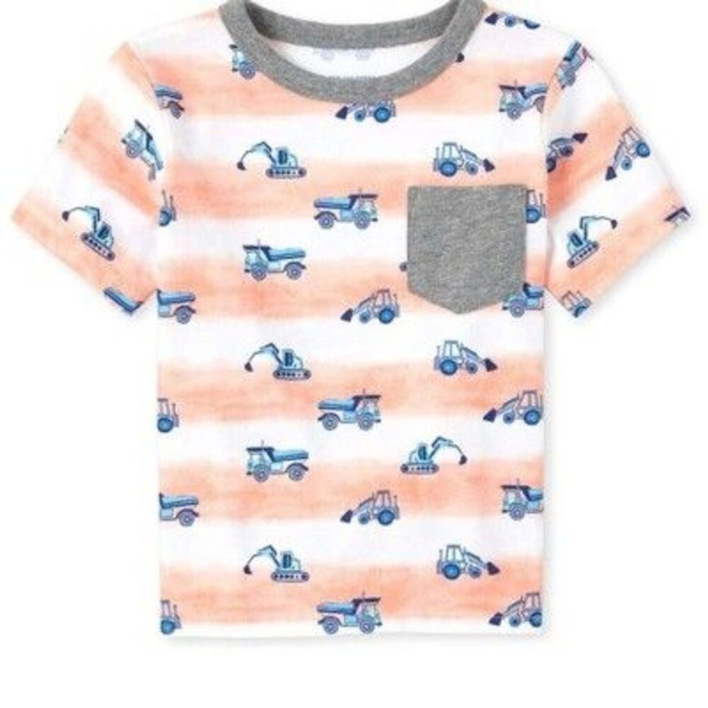 Boys' Short Sleeve Printed T-Shirt 3T